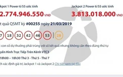 Kết quả xổ số Vietlott 21/3/2019: Gần 83 tỷ đồng có tìm thấy chủ?