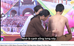 Bác sĩ nói gì phương pháp vỗ dầu hỏa chữa bệnh của cô Yến chùa Ba Vàng?
