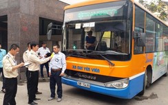 Transerco triển khai cao điểm kiểm tra nồng độ cồn lái xe buýt