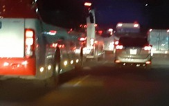 QL1 qua Tiền Giang kẹt xe 10km ngày cuối tuần