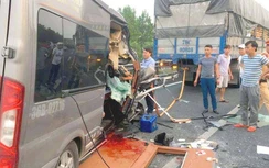 Kinh hoàng xe Limousine chạy khoán chuyến ở Thanh Hóa