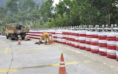 Hộ lan độc đáo xóa điểm đen “tử thần” đèo Lò Xo