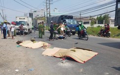 Xe máy đối đầu xe tải, đôi vợ chồng mới cưới tử vong tại chỗ