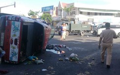 Xe cứu thương vượt đèn đỏ gây tai nạn liên hoàn, 3 người bị thương