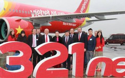 Vietjet nhận chiếc tàu bay thứ 60 từ Airbus