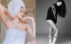 Hoa hậu Phạm Hương nghiện "khoe thân" sau tin đồn sinh con cho đại gia