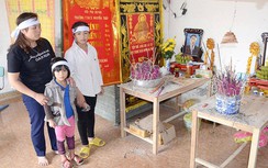 Xót xa góa phụ mất chồng và hai con do tai nạn giao thông