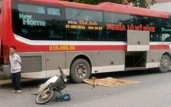 Nghi xe khách lấn làn, ba ông cháu gặp nạn trên đường đi học về