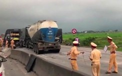 Tai nạn liên hoàn trên QL1A Thanh Hóa, một phụ nữ bị thương