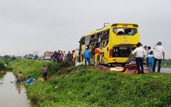 4 xe đâm liên hoàn trên đường dẫn nối cao tốc Ninh Bình - Cầu Giẽ