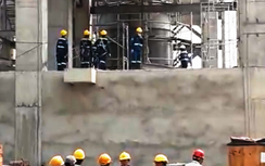Tai nạn khi thi công nhà máy xi măng 5.000 tỷ, 1 người tử vong