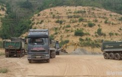 Xe chở cát đủ chiêu trò né trạm cân trên Quốc lộ 28