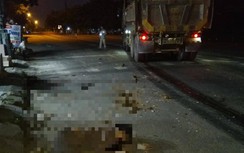 Xe ben tông xe máy lúc rạng sáng, một phụ nữ chết tại chỗ