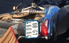 Xe máy "đấu đầu" ô tô khách, nam thanh niên tử vong tại chỗ