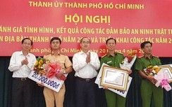Chuyên án đánh sập đường dây 1,1 tấn ma túy ở TP.HCM được thưởng thế nào?