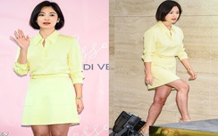 Song Hye Kyo gây sốc khi để lộ làn da xám xịt, sần sùi kém duyên