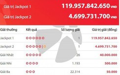Kết quả Vietlott: Tấm vé trúng giải khủng gần 120 tỷ đồng phát hành ở đâu?