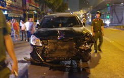 Tai nạn trên đường Láng: Xe "điên" đâm liên hoàn, phụ nữ quét rác tử vong