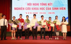 Hơn 40 công trình khoa học sinh viên Đại học GTVT đạt giải Nhất