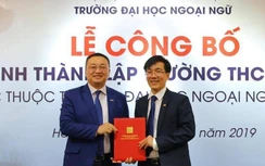 Tin mới nhất về tuyển sinh lớp 6 Trường THCS Chuyên ngoại ngữ năm đầu tiên