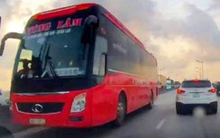 Truy tìm xe khách Thanh Hóa đi ngược chiều trên QL1A