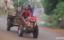 Xe công nông, máy kéo độ chế mất ATGT: Bất cập đào tạo bằng lái A4