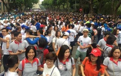 Hơn 10 nghìn người đi bộ kêu gọi “Đã uống rượu bia - Không lái xe"