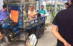 Bé trai 18 tháng tuổi chạy ra đường bị xe ba gác tông thiệt mạng