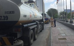 Video: CSGT xử phạt xe bồn đi vào đường cấm ở trung tâm TP.HCM