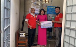 Vietbank “cõng” nước sạch lên bản cho đồng bào Ba Na