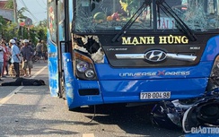 Tai nạn liên hoàn giữa hai ô tô khách và xe máy, người phụ nữ chết thảm