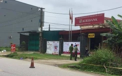 Truy tìm nghi phạm cướp ngân hàng ở Phú Thọ