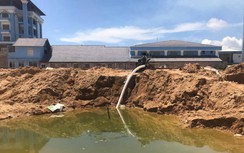 Vụ 2 trẻ tử vong do đuối nước: Dự án do huyện làm chủ đầu tư