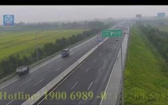 Phạt 7,5 triệu, tước GPLX nữ tài xế xe tải chạy ngược chiều trên cao tốc