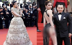 Ngọc Trinh nói gì khi bị đồng nghiệp "đá xéo" vì mặc thiếu vải đến Cannes?