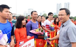 Khai mạc Giải Bóng đá Cúp Báo Giao thông gây Quỹ Chung tay vì ATGT 2019