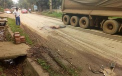 Va chạm với xe tải, người đàn ông tử vong thương tâm