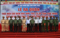 Vĩnh Phúc: Phát động cao điểm bảo đảm trật tự ATGT mùa hè năm 2019