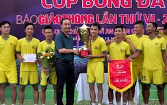 Video: Bế mạc giải bóng đá Báo Giao thông, đội Văn Minh giành ngôi vô địch
