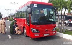 Vợ tử vong, chồng nguy kịch sau va chạm với xe khách