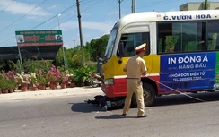 Nam thanh niên tử vong sau khi bị xe buýt cuốn vào gầm