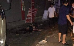 Xe máy lao vào ô tô tải đậu ở sân nhà, nam thanh niên tử vong