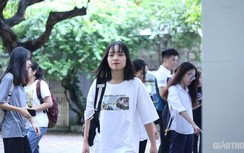 Chùm ảnh: Sĩ tử tươi tắn trước ngày "vượt vũ môn"