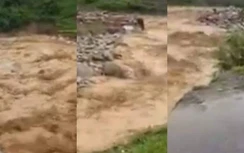 Mưa lũ cuốn trôi 3 công nhân thi công đường giao thông ở Lai Châu