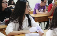 Thí sinh đã hoàn thành bài thi Ngữ văn kỳ thi THPT quốc gia 2019