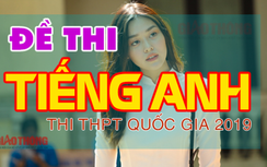 Đề thi môn Tiếng Anh THPT quốc gia 2019 có đáp án chính xác