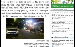 Huế: Công khai những phản ánh về sử dụng xe công vi phạm