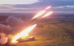 Video: Pháo phản lực đa nòng Uragan của Nga khoe uy vũ