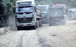 Lào Cai thi công sửa chữa QL279, các phương tiện đi hướng nào?