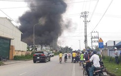 Hải Dương: Cháy lớn tại Công ty CP dược phẩm Syntech